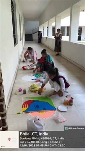 Rangoli competition